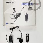 میکروفون بی سیم یقه ای مخصوص دوربین و موبایل - BAYER-103