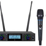 میکروفون بیسیم دو کانال دستی مدل: BAYER-800KST